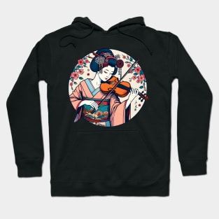 Violin geisha Hoodie